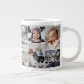 Grande Tasse Grandkids Make Life Grand Photo Collage Keepsake (Droite)