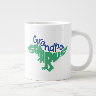 Grande Tasse Grandpa Saurus Graphisme