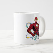 Grande Tasse Graphique atomique Flash de dessin (Devant droit)