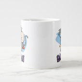 Grande Tasse Graphique de caractères I.R. Baboon (Devant)