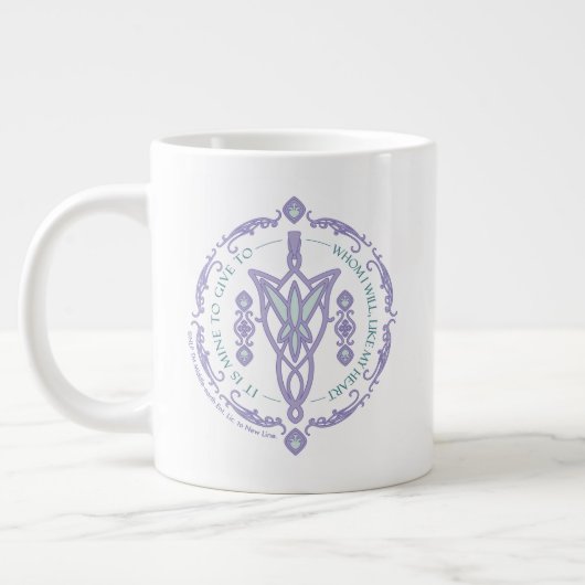 Grande Tasse Graphique de citation ARWEN™ Evenstar (Gauche)