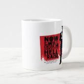 Grande Tasse Graphique de citation de Crowley surnaturelle (Devant droit)