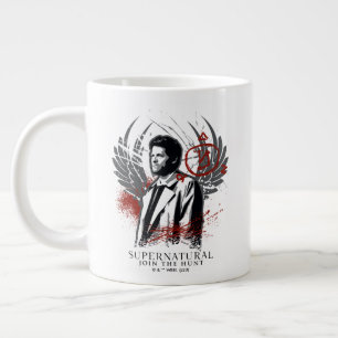 Grande Tasse Graphique de graffiti de Castiel surnaturel