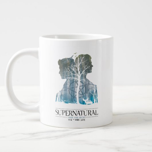 Grande Tasse Graphique de la forêt surnaturelle de Winchester B (Gauche)