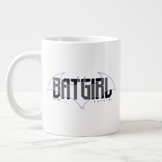 Grande Tasse Graphique de nom haute technologie Batgirl (Gauche)