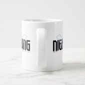 Grande Tasse Graphique de nom high-tech Nightwing (Dos)