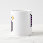 Grande Tasse Graphique des lettres de Dee Dee Athletic (Devant)