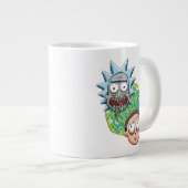 Grande Tasse Graphique du portail Pixelverse Rick and Morty (Devant droit)
