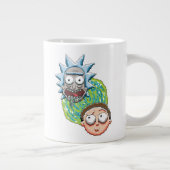 Grande Tasse Graphique du portail Pixelverse Rick and Morty (Droite)
