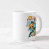 Grande Tasse Graphique du Surf de levage Aquaman et Trident (Devant droit)