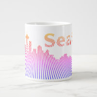 Graphique en silhouette de Seattle