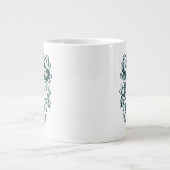 Grande Tasse Graphique Filigree de Patronum d'Expecto (Devant)