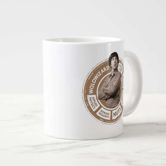 Grande Tasse Graphique Howard Info (Devant droit)