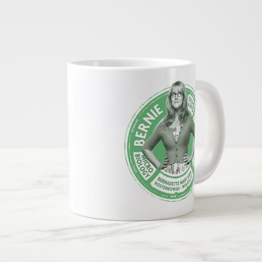 Grande Tasse Graphique Info Bernadette (Devant droit)