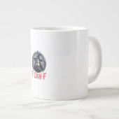 Grande Tasse Graphique Rétro Classique F-Caw-F (Devant droit)