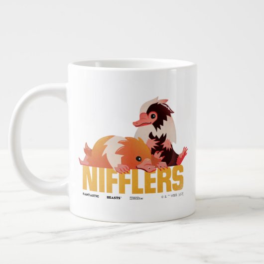 Grande Tasse Graphique Vintage des nifflers (Gauche)