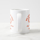 Grande Tasse Graphisme Fleur Joyeux Retro (Dos)