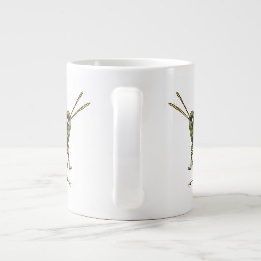 Grande Tasse Grasshopper vert (Dos)