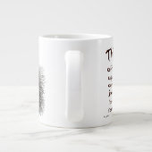Grande Tasse Gratitude Porcupine (Dos)