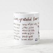 Grande Tasse Gratitude Porcupine (Devant)