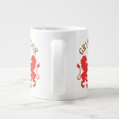 Grande Tasse GRAYFFINDOR™ Maison double Lion épée graphique (Dos)