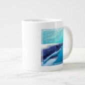 Grande Tasse Great White Shark | Afrique du Sud (Devant droit)