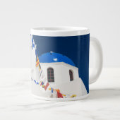 Grande Tasse Grèce et île grecque de Santorin ville d'Oia 4 (Devant droit)