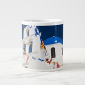 Grande Tasse Grèce et île grecque de Santorin ville d'Oia 4 (Devant)