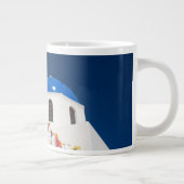 Grande Tasse Grèce et île grecque de Santorin ville d'Oia 4 (Droite)