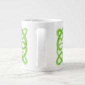 GRANDE TASSE GREEN CELTIC KNOT (Dos)