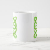 GRANDE TASSE GREEN CELTIC KNOT (Devant)