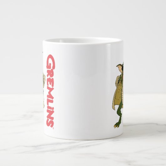 Grande Tasse Gremlins | Cachet à tranchée Flash (Devant)