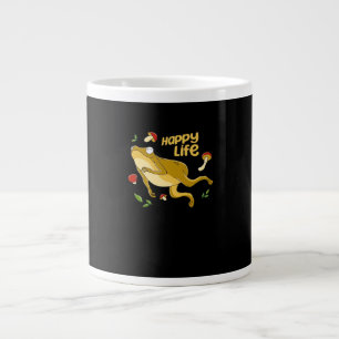 Grande Tasse Grenouille Heureuse Design Minimaliste Essentiel