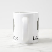 Grande Tasse Grinnin' Francois sur une mule géante (Dos)