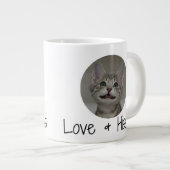 Grande Tasse Grinnin' Francois sur une mule géante (Devant droit)