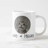 Grande Tasse Grinnin' Francois sur une mule géante (Droite)