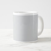 Grande Tasse Gris clair simple (Devant droit)