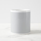 Grande Tasse Gris clair simple (Devant)
