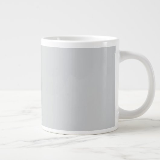 Grande Tasse Gris clair simple (Droite)
