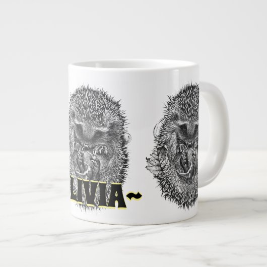 Grande Tasse Grosse muqueuse (Devant droit)