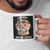 Grande Tasse Grumpy avant le café