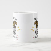 Grande Tasse Grumpy Bulldog Cup, Dog Lover Gift Idea, Pet Humor (Devant)