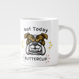 Grande Tasse Grumpy Bulldog Cup, Dog Lover Gift Idea, Pet Humor