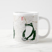 Grande Tasse Grumpy Grenouille japonaise crapaud 19ème siècle (Droite)