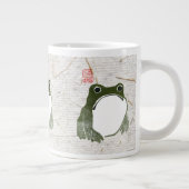 Grande Tasse Grumpy Grenouille japonaise crapaud 19ème siècle (Droite)