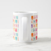 Grande Tasse Grunge Tooth Motif (Dos)
