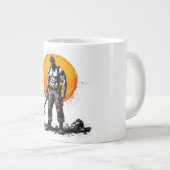 Grande Tasse guerrier barbare médiéval imaginaire hummer force (Devant droit)