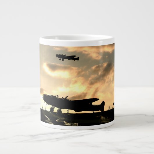 Grande Tasse Hadley Page Halifax Bomber En Toute Sécurité À La (Devant)