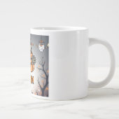 Grande Tasse Halloween – citrouille sombre et sorcier (Droite)