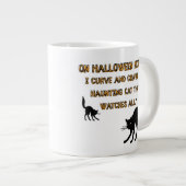 Grande Tasse halloween du chat, (Devant droit)